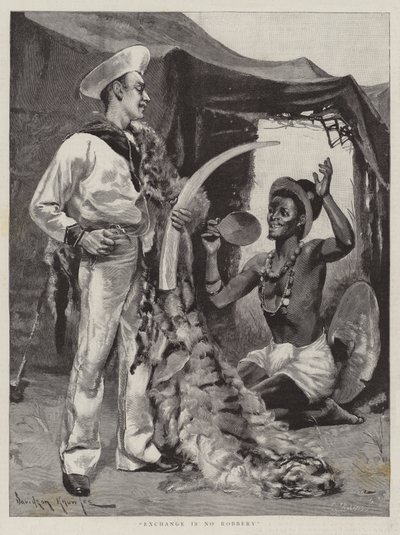 Exchange is No Robbery by Davidson Knowles